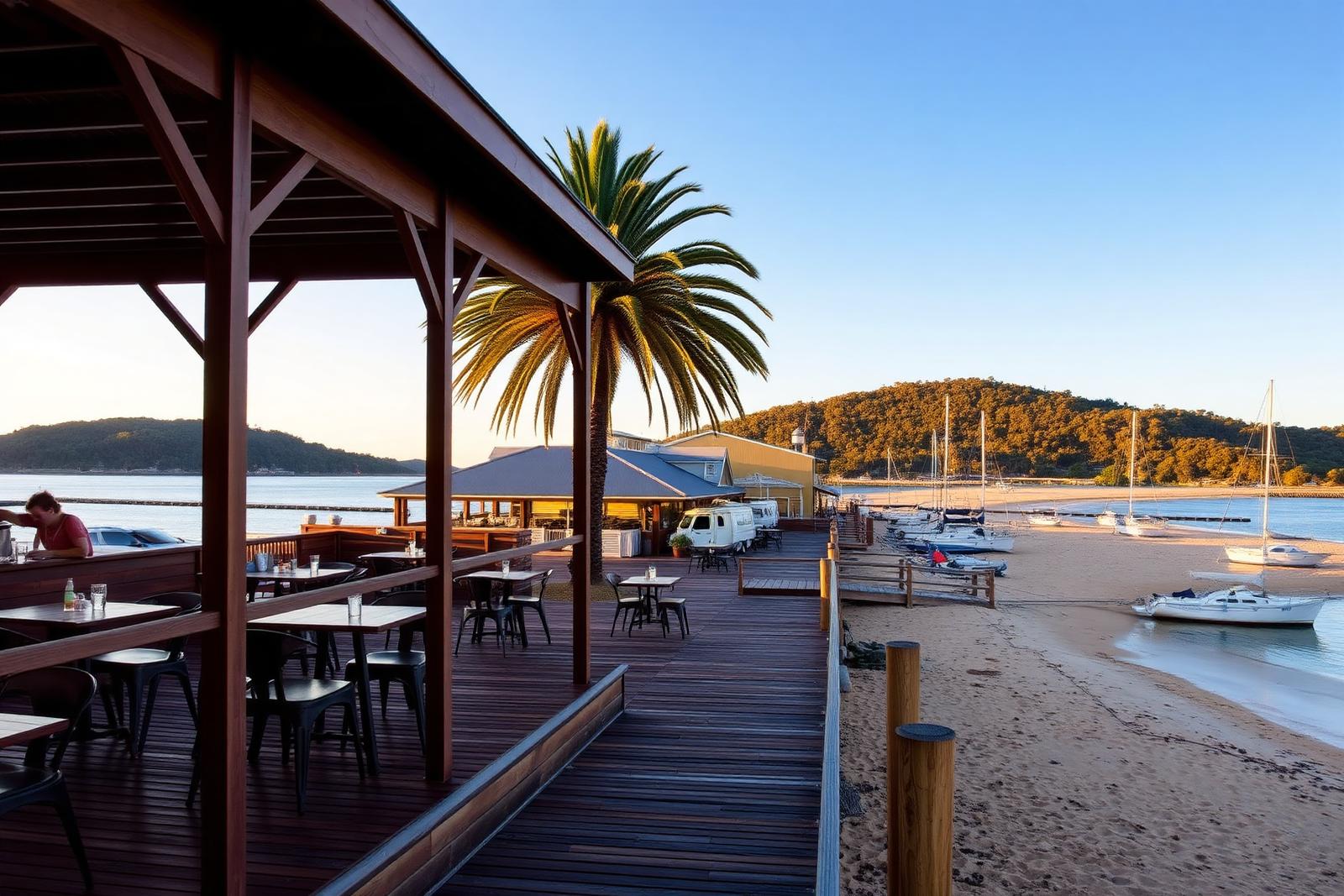 The Boathouse Hotel Patonga — waterfront dining at Patonga