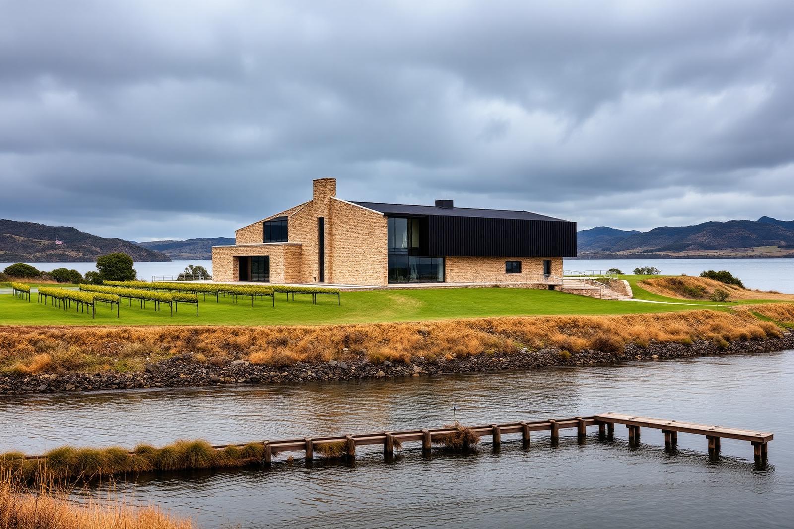 Faro at Mona — waterfront dining at Berriedale
