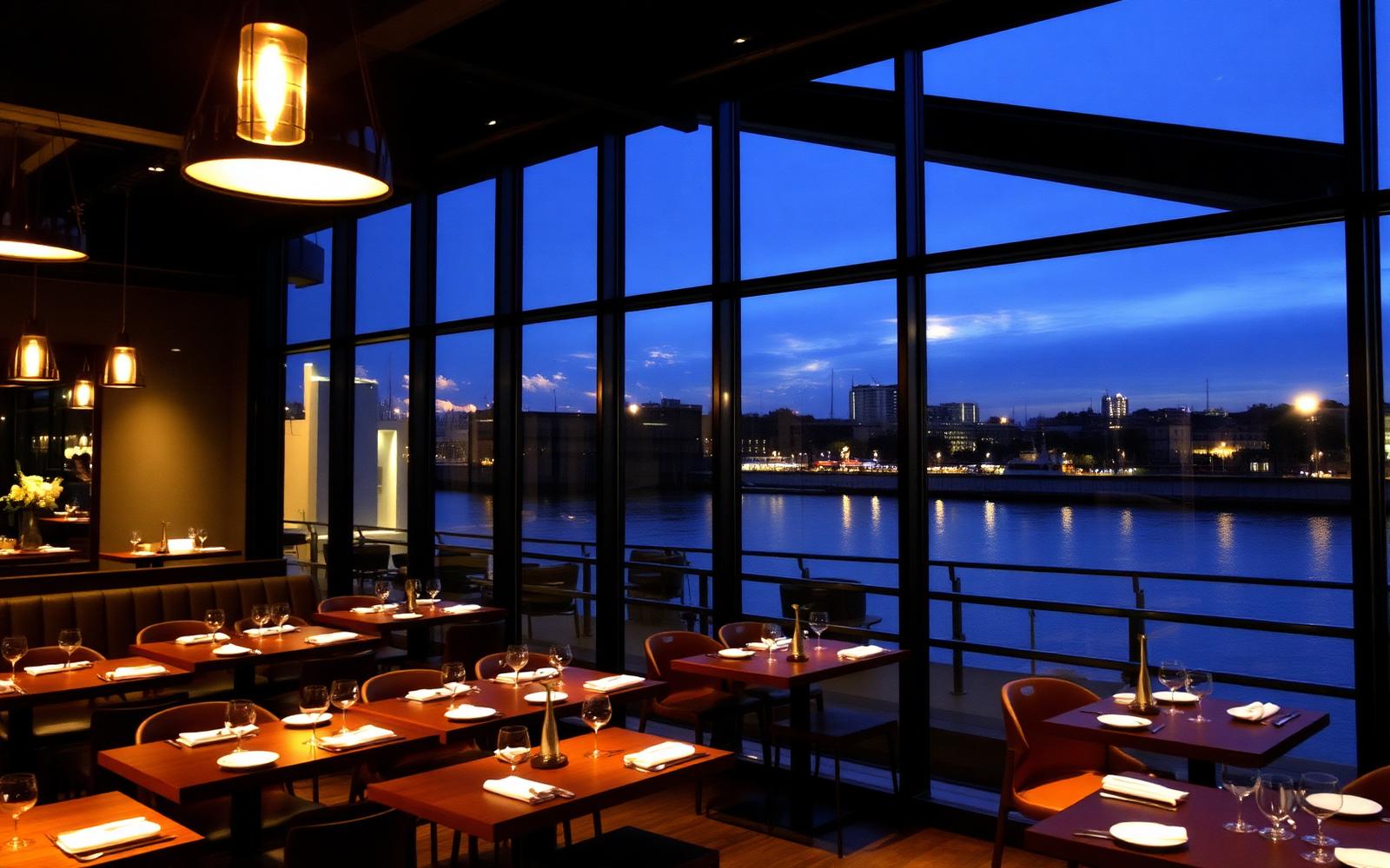 Glass Dining & Lounge Bar — waterfront dining photo 1