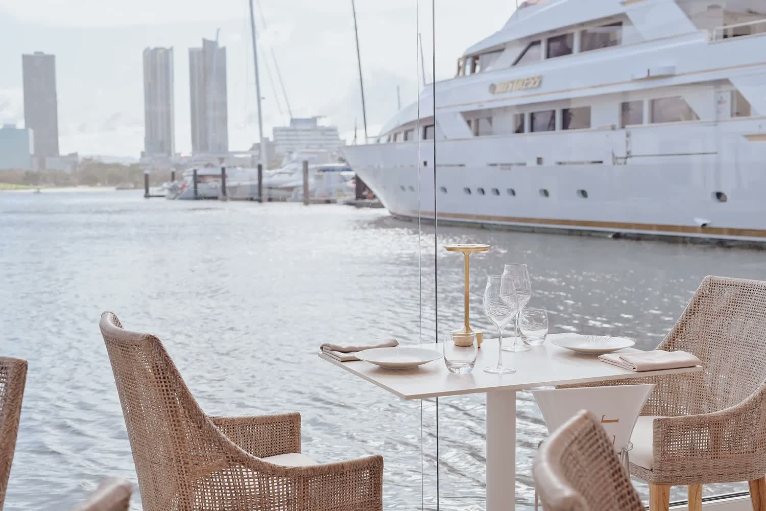 MĀRE at Marina Mirage — waterfront dining at Main Beach