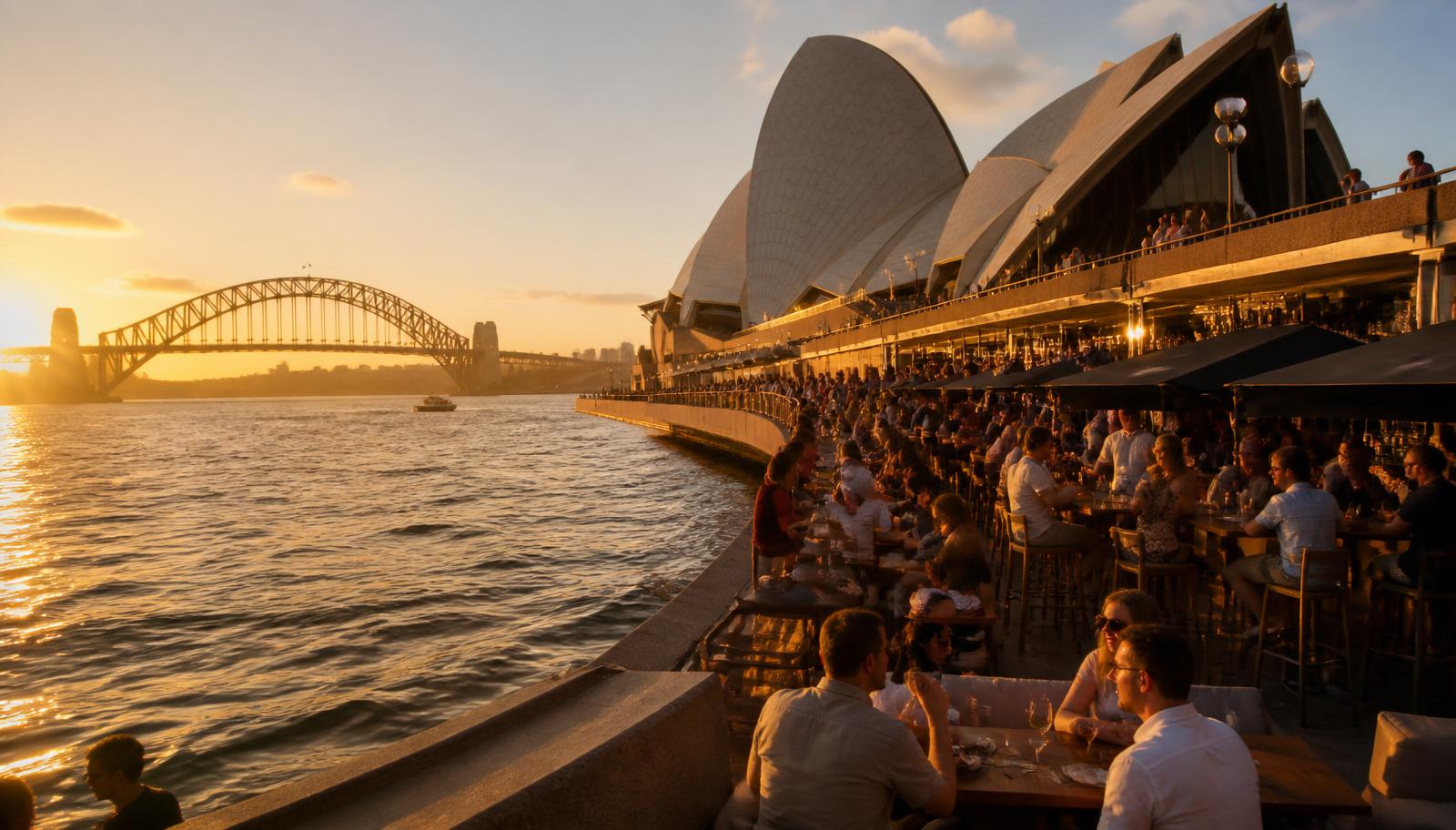 Opera Bar waterfront venue, Sydney