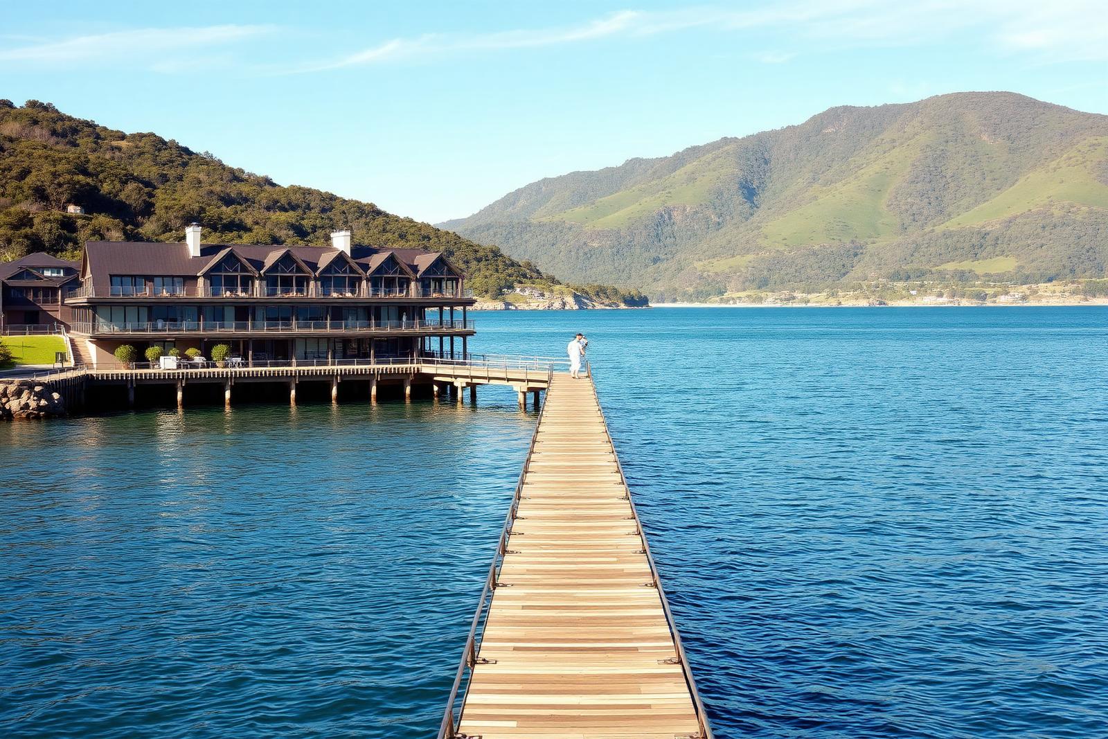Peppermint Bay Hotel — waterfront dining at Woodbridge