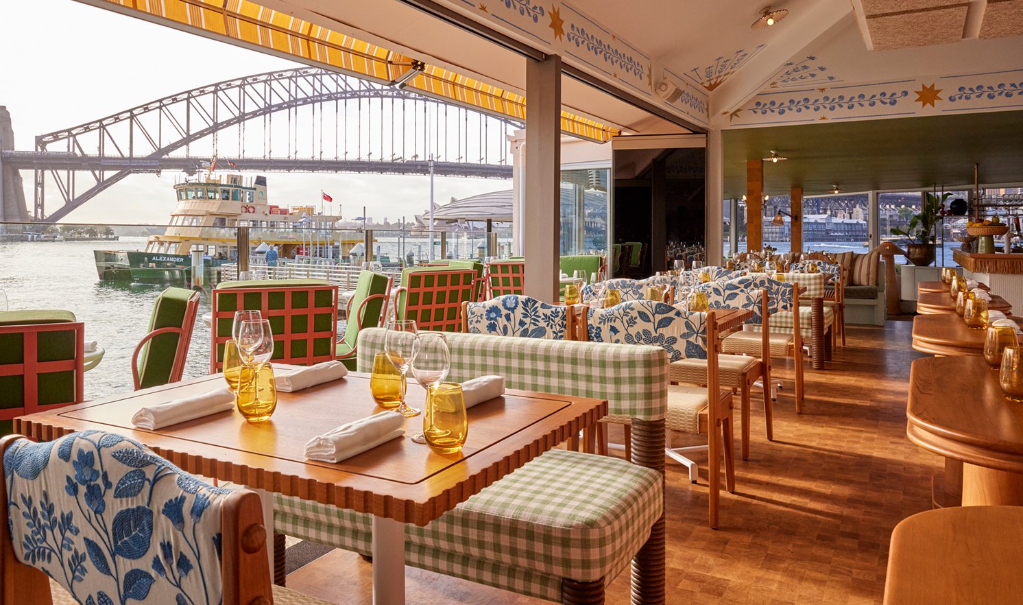 Sails on Lavender Bay waterfront venue, McMahons Point